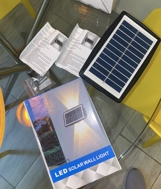 LUZ SOLAR DE PARED ARMONIA 🌟🌟🌟🌟🌟