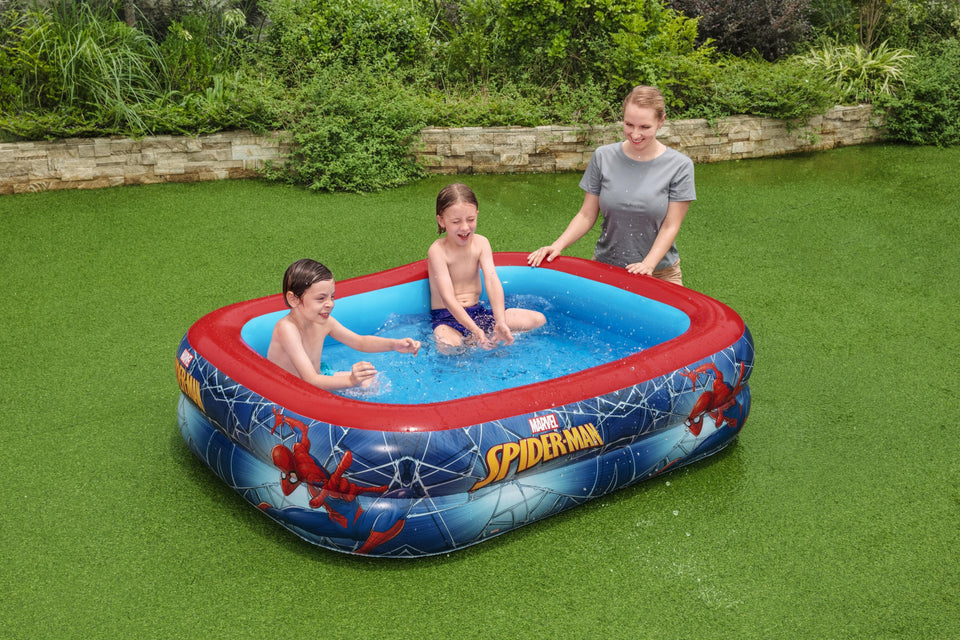 PISCINA INFLABLE SPIDERMAN