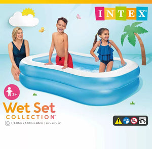 PISCINA INFLABLE RECTANGULAR INTEX 57180