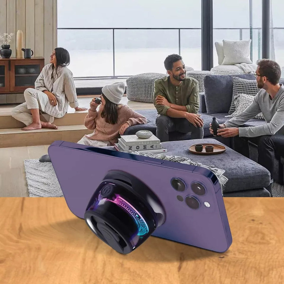 MINI PARLANTE ALTAVOZ SOPORTE MAGNETICO BLUETOOTH 🌟🌟🌟🌟🌟