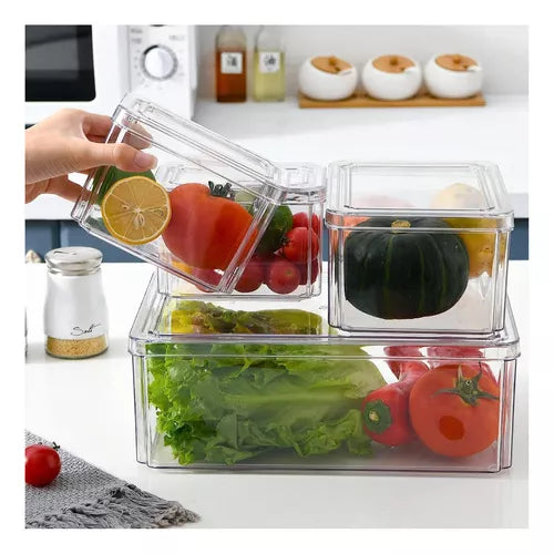 ORGANIZADOR DE ALIMENTOS PARA NEVERA SET X 7.