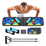 TABLA PUSH UP CON BANDAS ELASTICAS.